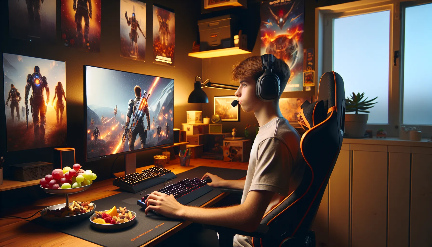 Gaming og mental helse: tips for norske spillere – vaner, søvn, pauser og støtte – illustrasjon 2