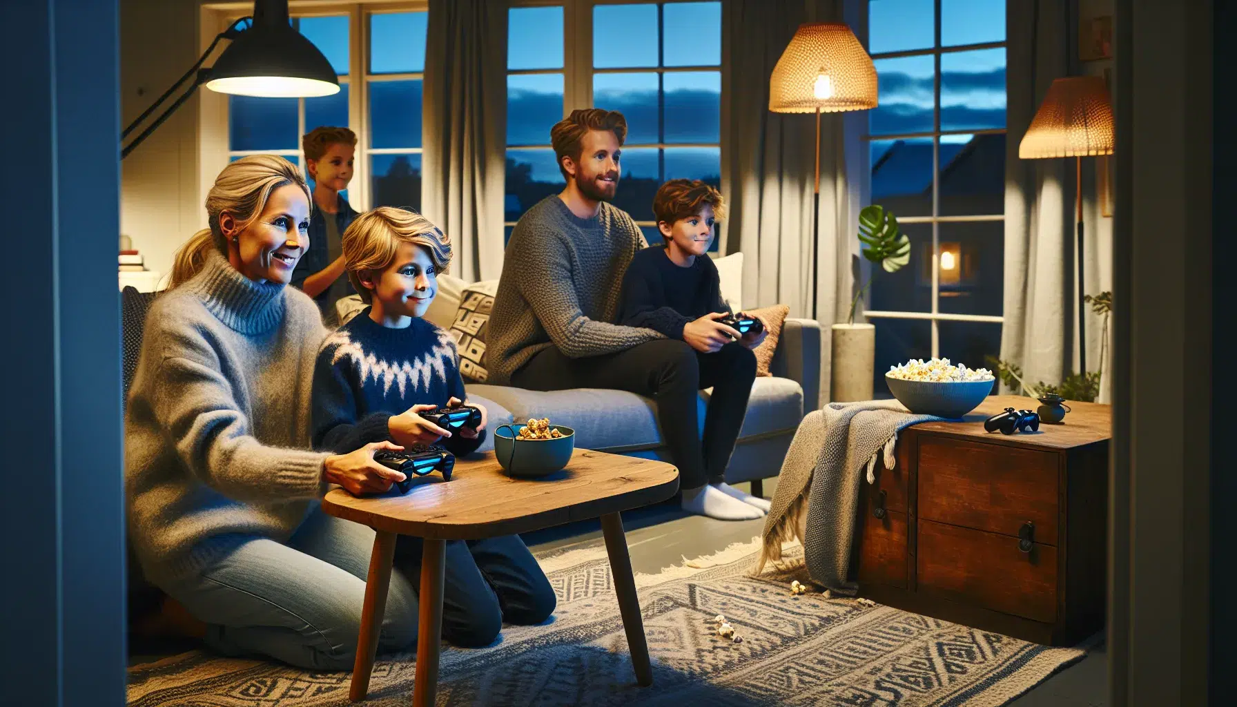 Hvordan gaming kan være en sosial aktivitet for familier – illustrasjon 1