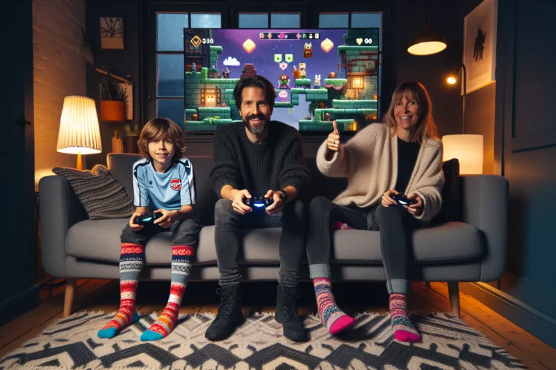 Hvordan gaming kan være en sosial aktivitet for familier