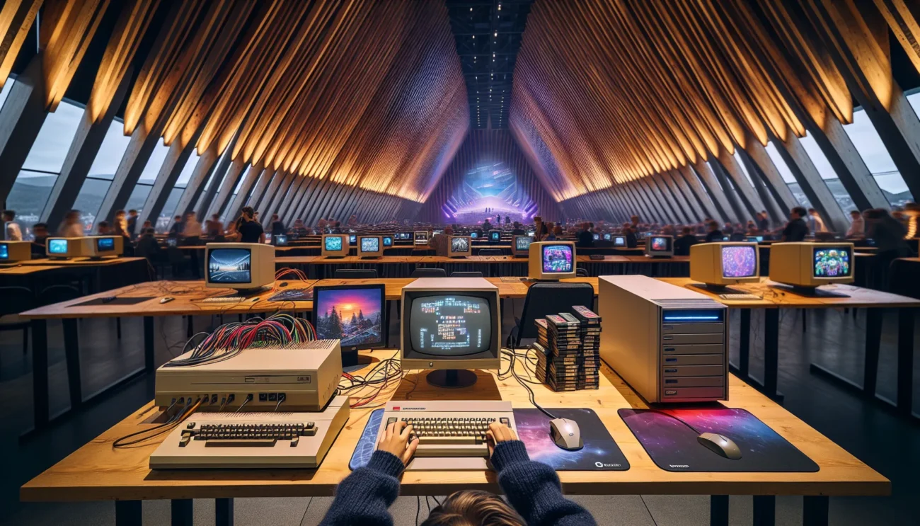 Vikingskipet lan showing norway s gaming from commodore 64 to modern e sports