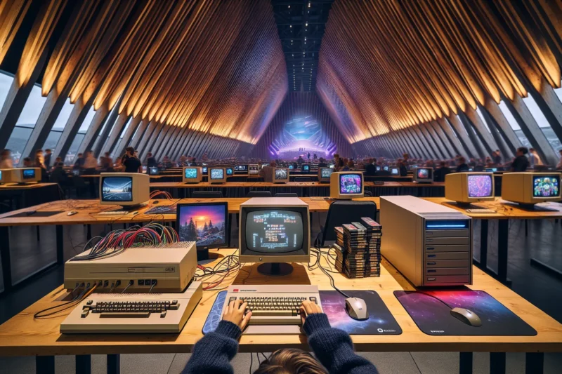 Vikingskipet lan showing norway s gaming from commodore 64 to modern e sports